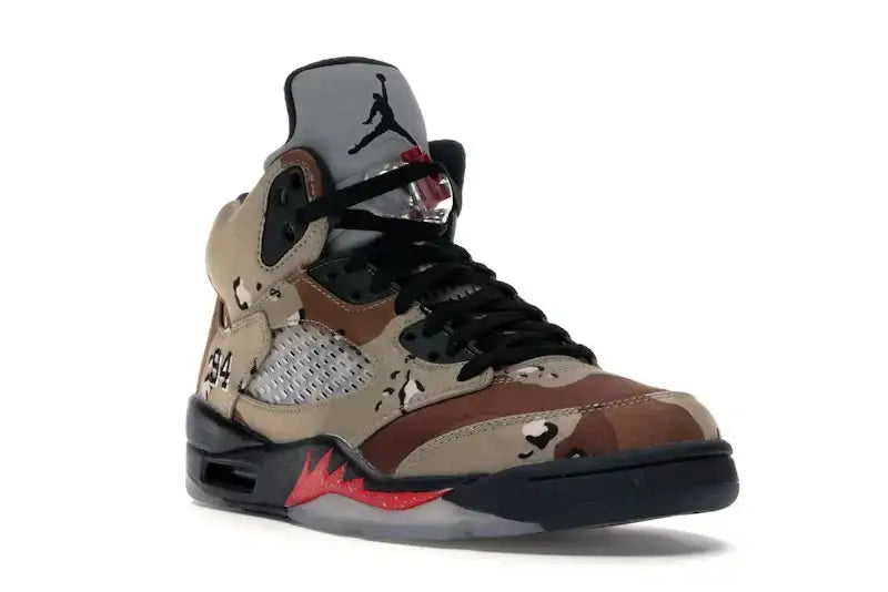 Jordan 5 Retro Supreme Desert Camo - VOSneakers