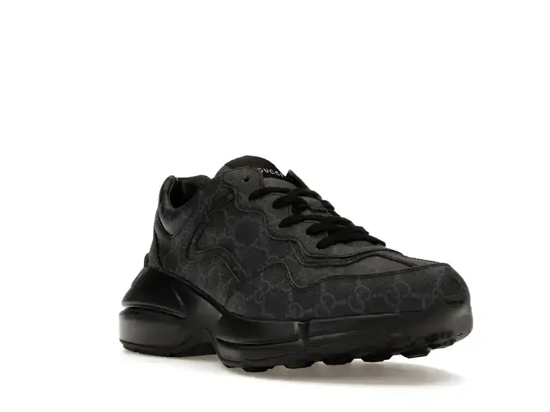 Gucci Rhyton Black GG Supreme Canvas - VOSneakers