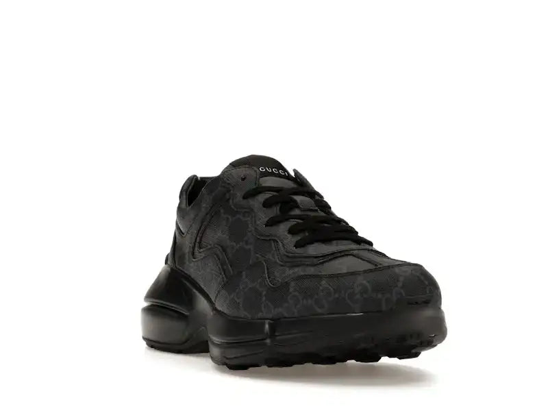 Gucci Rhyton Black GG Supreme Canvas - VOSneakers