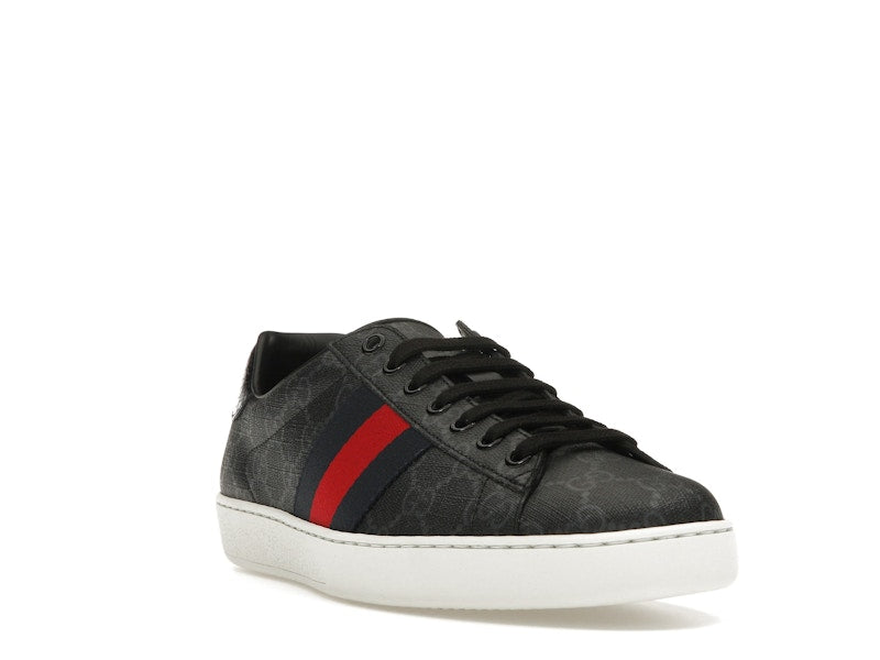 Gucci Ace GG Supreme Black - VOSneakers