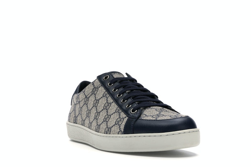 Gucci GG Supreme Low Navy - VOSneakers