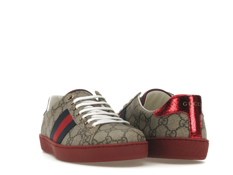 Gucci Ace GG Supreme Red - VOSneakers