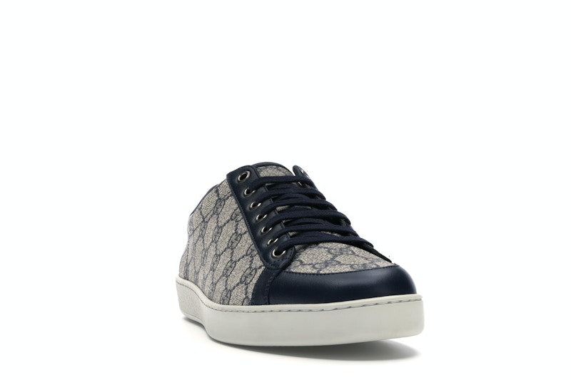 Gucci GG Supreme Low Navy - VOSneakers