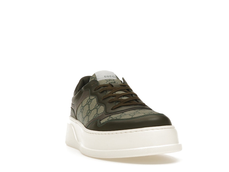 Gucci GG Supreme Sneaker Beige Green - VOSneakers