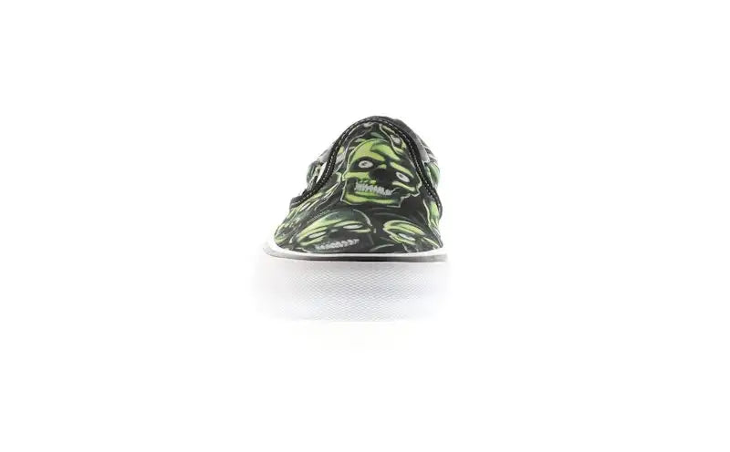 Vans Slip-On Supreme Skull Pile (Green) - VOSneakers