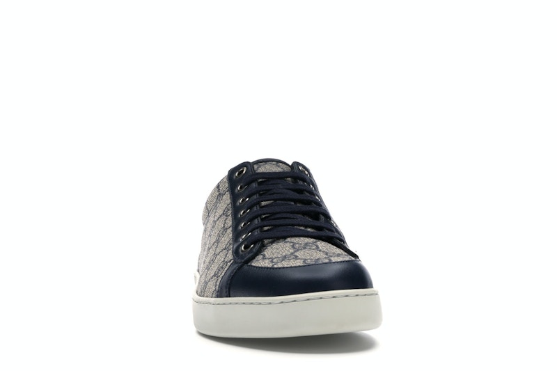 Gucci GG Supreme Low Navy - VOSneakers