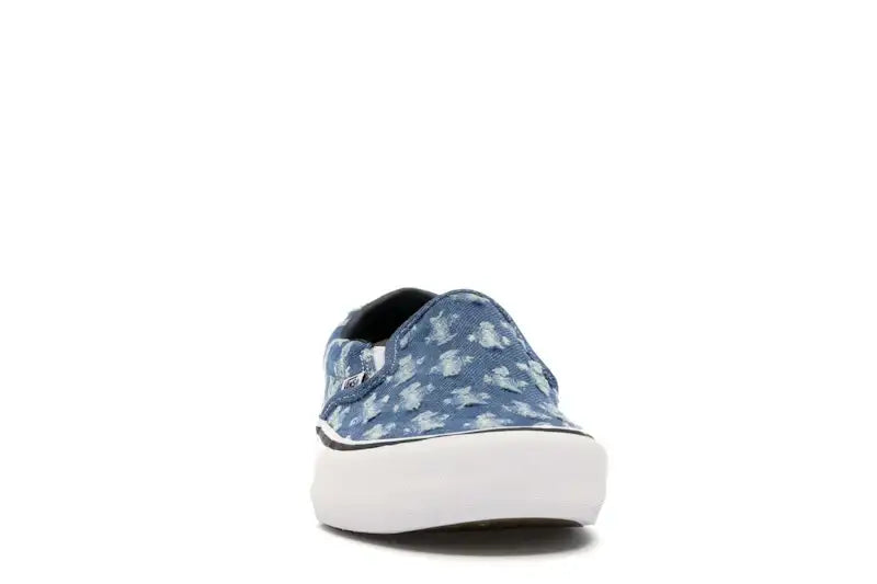 Vans Slip-On Supreme Hole Punch Denim Blue - VOSneakers