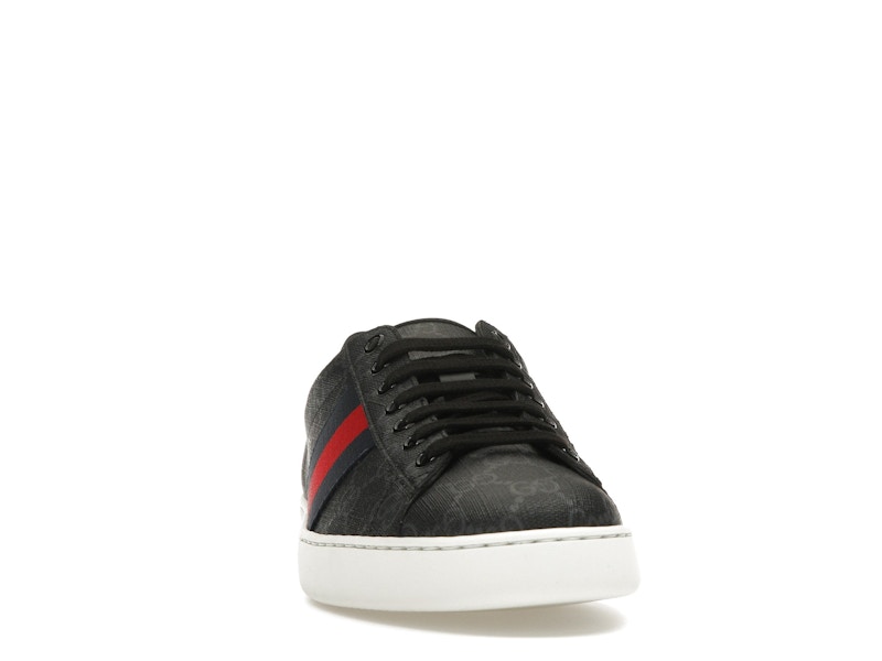 Gucci Ace GG Supreme Black - VOSneakers