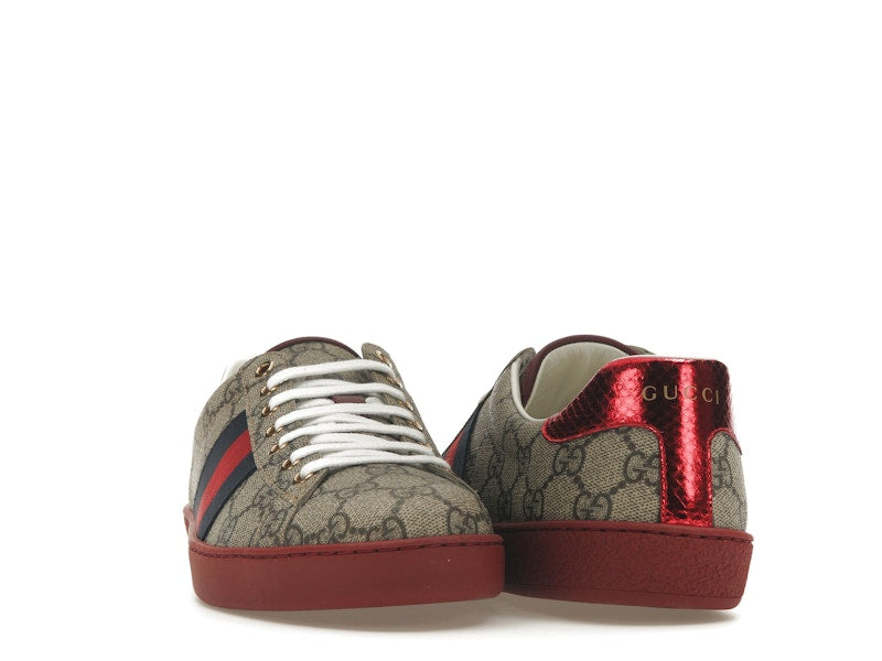 Gucci Ace GG Supreme Red - VOSneakers