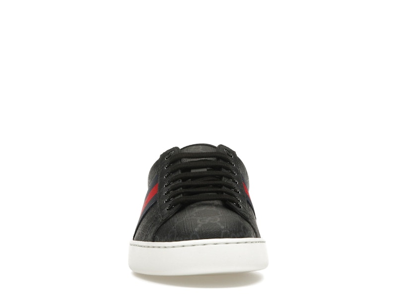 Gucci Ace GG Supreme Black - VOSneakers