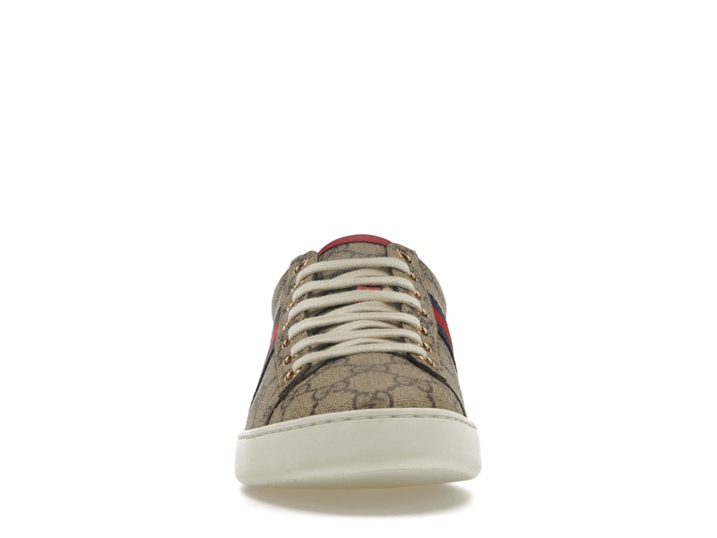 Gucci Ace GG Supreme Navy (Women's) - VOSneakers