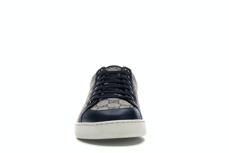 Gucci GG Supreme Low Navy - VOSneakers