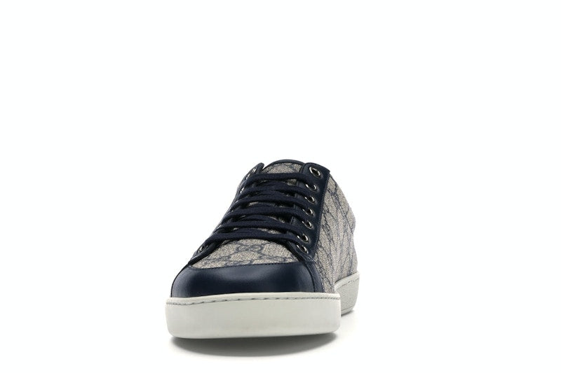 Gucci GG Supreme Low Navy - VOSneakers