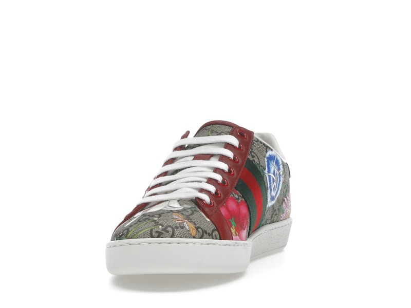 Gucci Ace Red GG Supreme (Women's) - VOSneakers