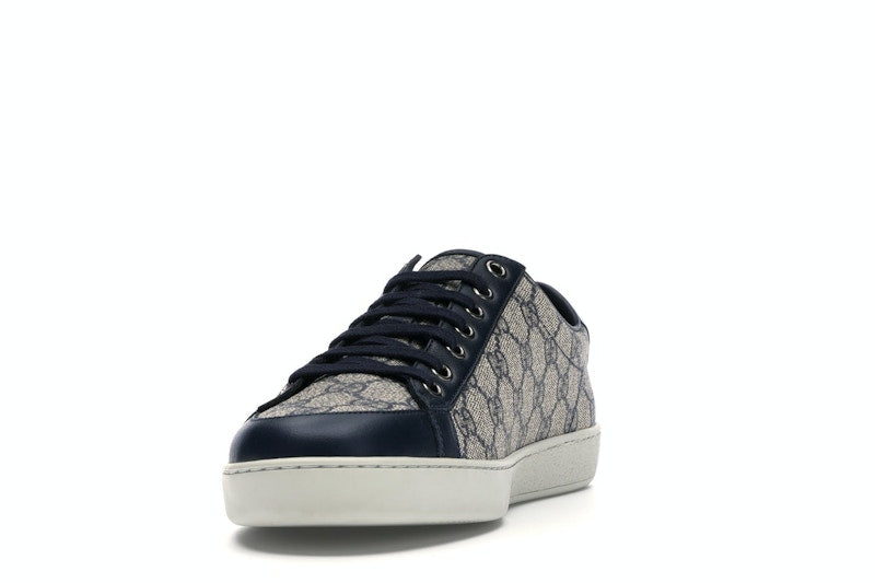 Gucci GG Supreme Low Navy - VOSneakers