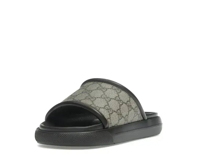 Gucci Persuit Supreme Slide Beige Ebony - VOSneakers
