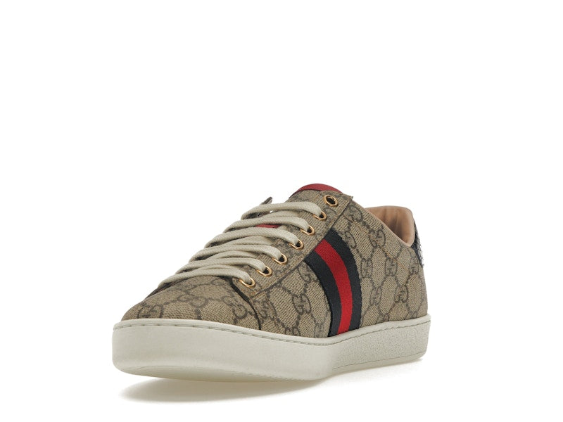 Gucci Ace GG Supreme Navy (Women's) - VOSneakers