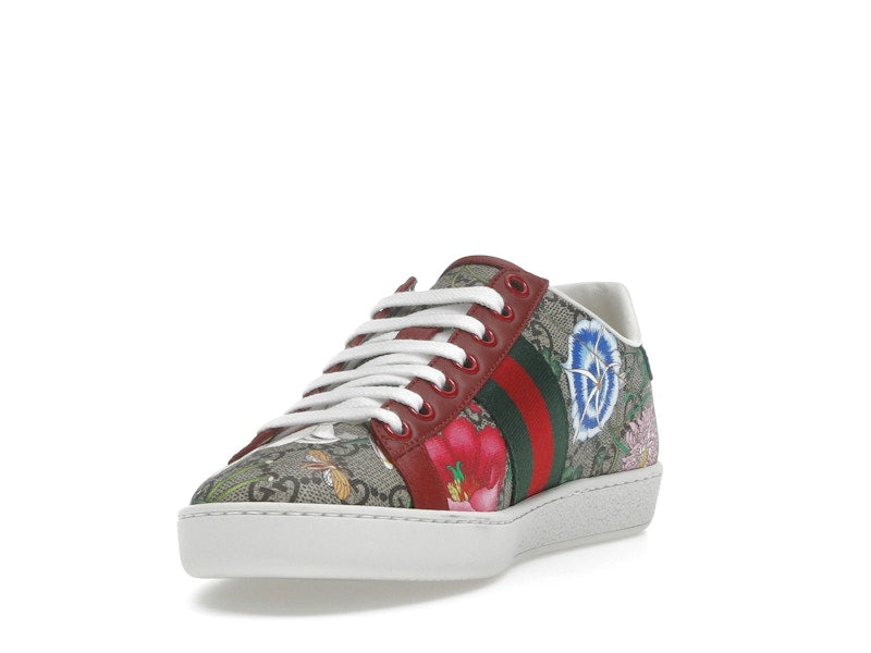Gucci Ace Red GG Supreme (Women's) - VOSneakers