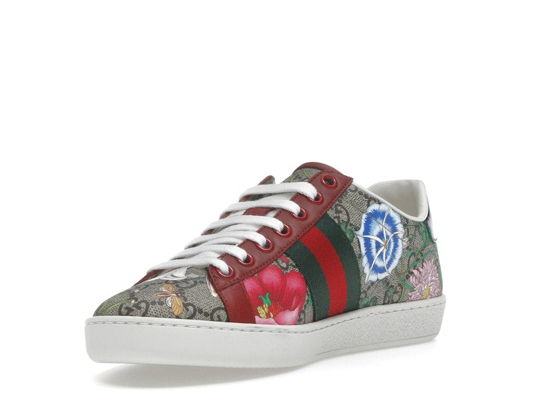 Gucci Ace Red GG Supreme (Women's) - VOSneakers