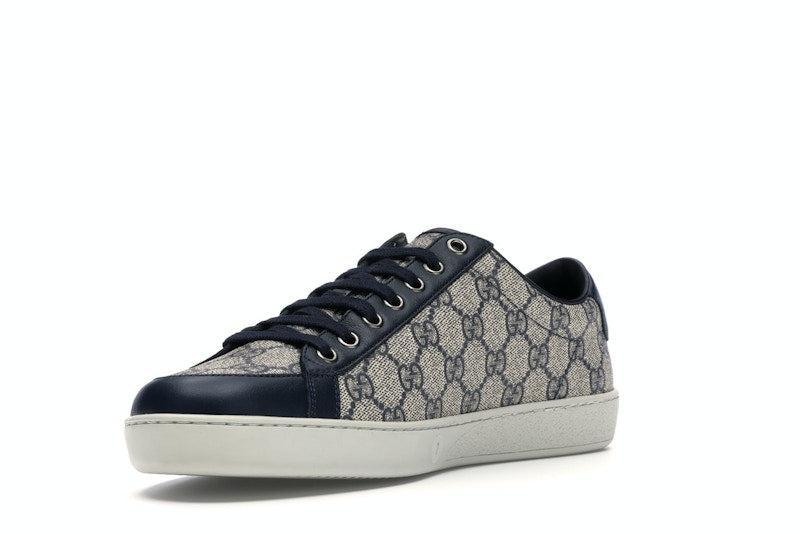 Gucci GG Supreme Low Navy - VOSneakers