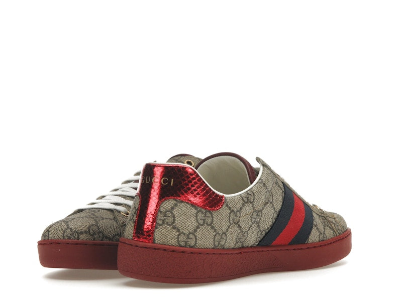 Gucci Ace GG Supreme Red - VOSneakers