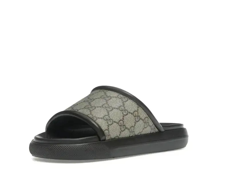 Gucci Persuit Supreme Slide Beige Ebony - VOSneakers