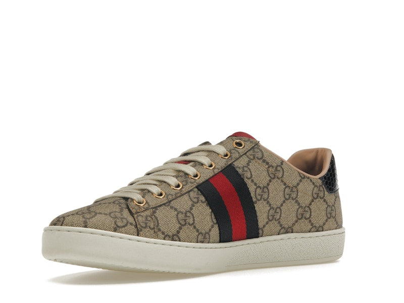 Gucci Ace GG Supreme Navy (Women's) - VOSneakers
