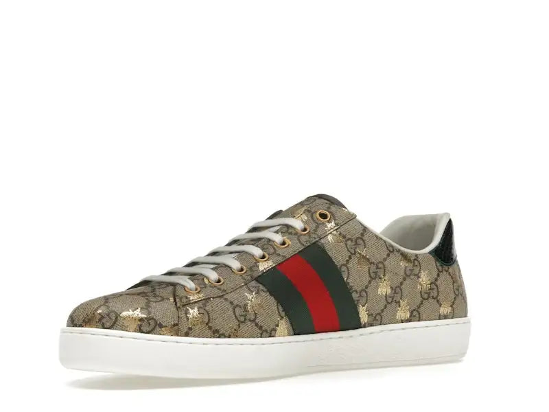 Gucci Ace Ebony Supreme Bees - VOSneakers