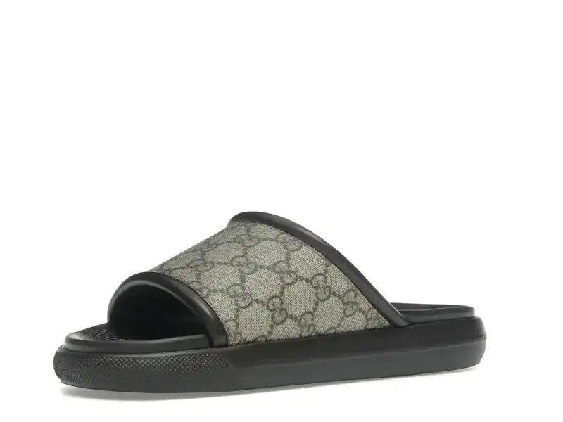 Gucci Persuit Supreme Slide Beige Ebony - VOSneakers