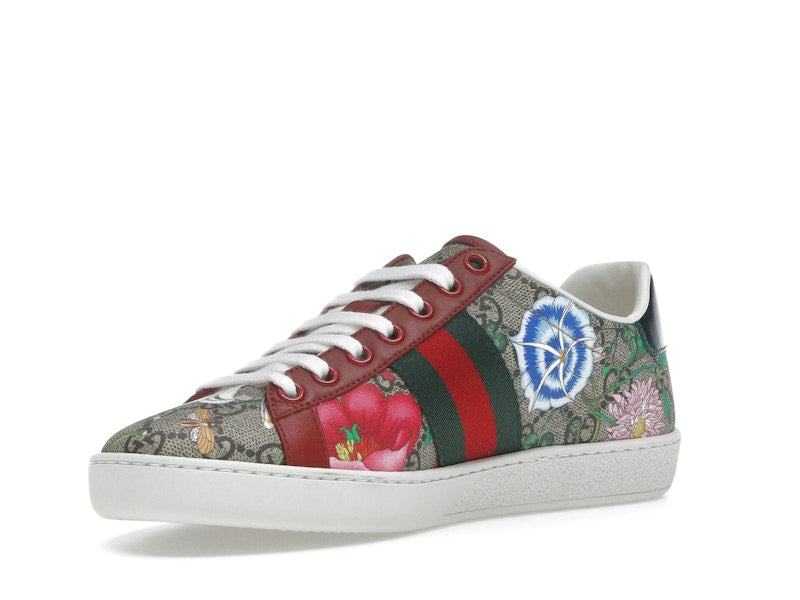 Gucci Ace Red GG Supreme (Women's) - VOSneakers