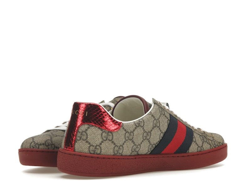 Gucci Ace GG Supreme Red - VOSneakers