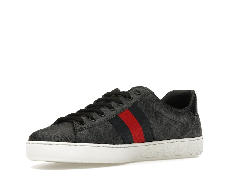 Gucci Ace GG Supreme Black - VOSneakers