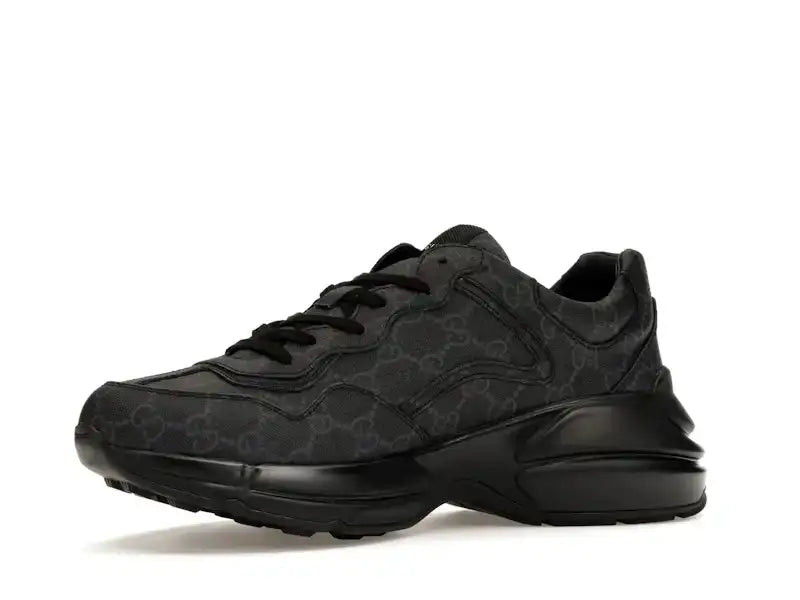 Gucci Rhyton Black GG Supreme Canvas - VOSneakers