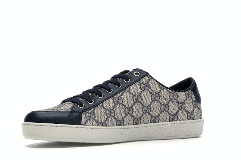 Gucci GG Supreme Low Navy - VOSneakers