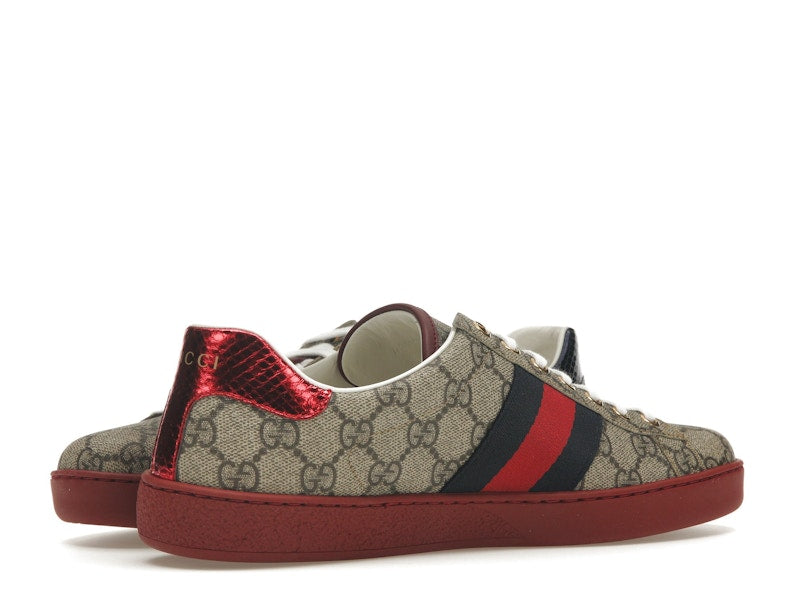 Gucci Ace GG Supreme Red - VOSneakers