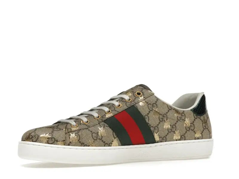 Gucci Ace Ebony Supreme Bees - VOSneakers