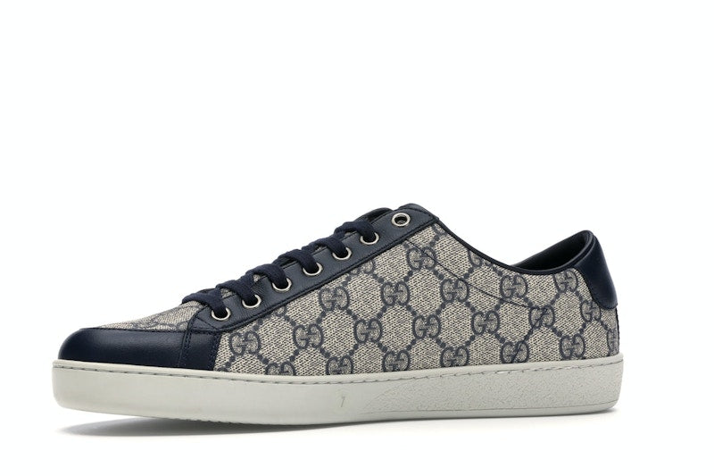 Gucci GG Supreme Low Navy - VOSneakers