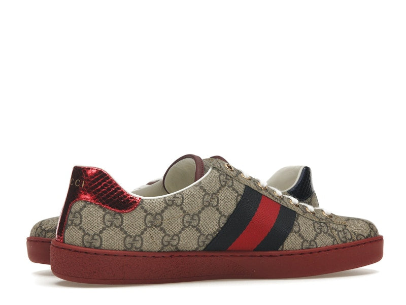 Gucci Ace GG Supreme Red - VOSneakers