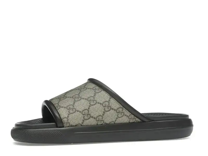 Gucci Persuit Supreme Slide Beige Ebony - VOSneakers