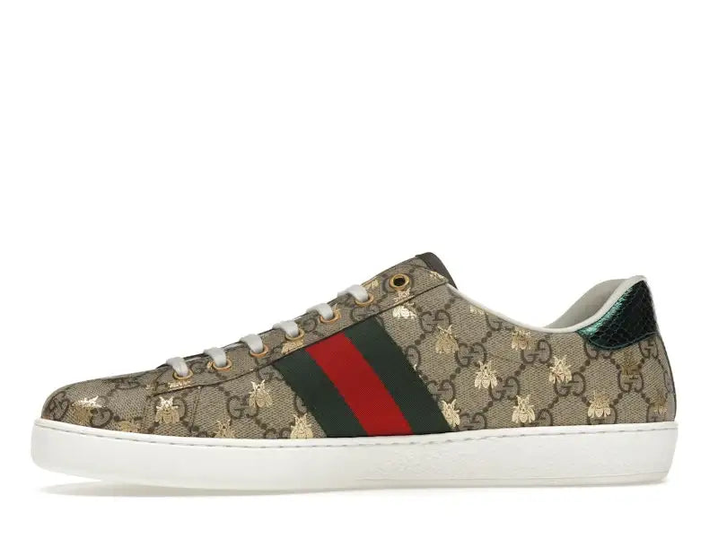 Gucci Ace Ebony Supreme Bees - VOSneakers