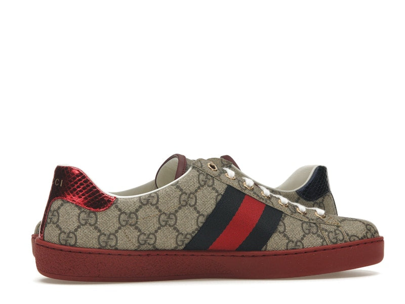 Gucci Ace GG Supreme Red - VOSneakers