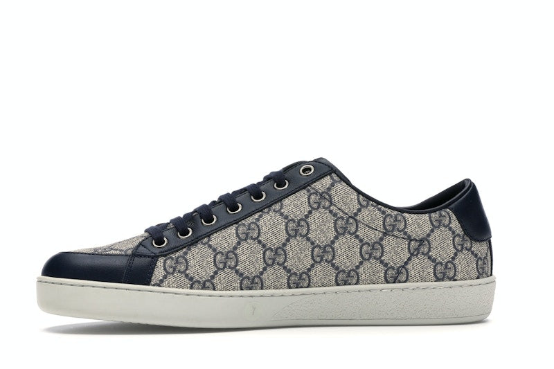 Gucci GG Supreme Low Navy - VOSneakers