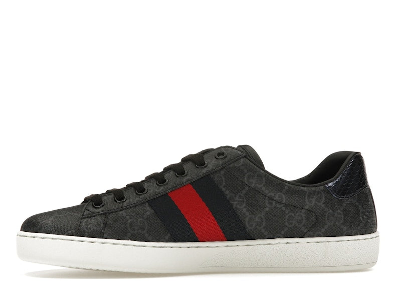 Gucci Ace GG Supreme Black - VOSneakers