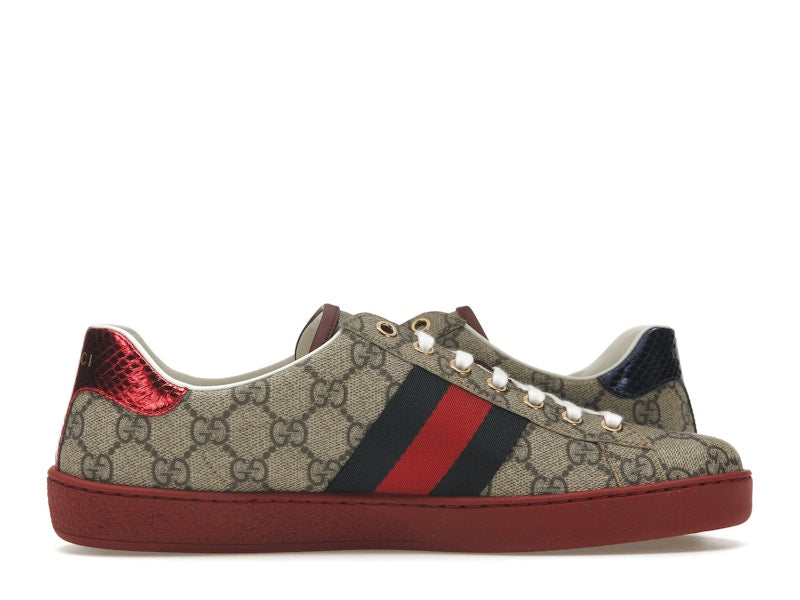 Gucci Ace GG Supreme Red - VOSneakers