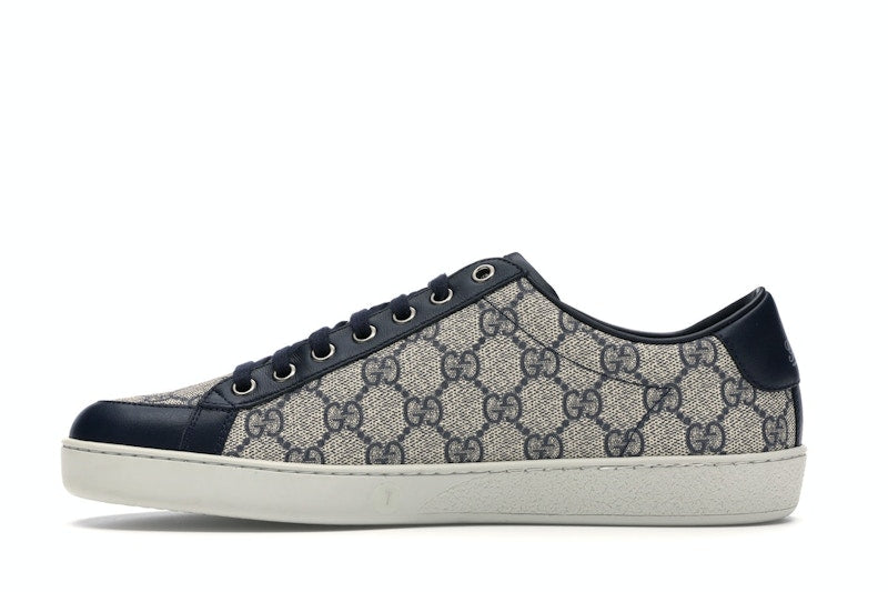 Gucci GG Supreme Low Navy - VOSneakers