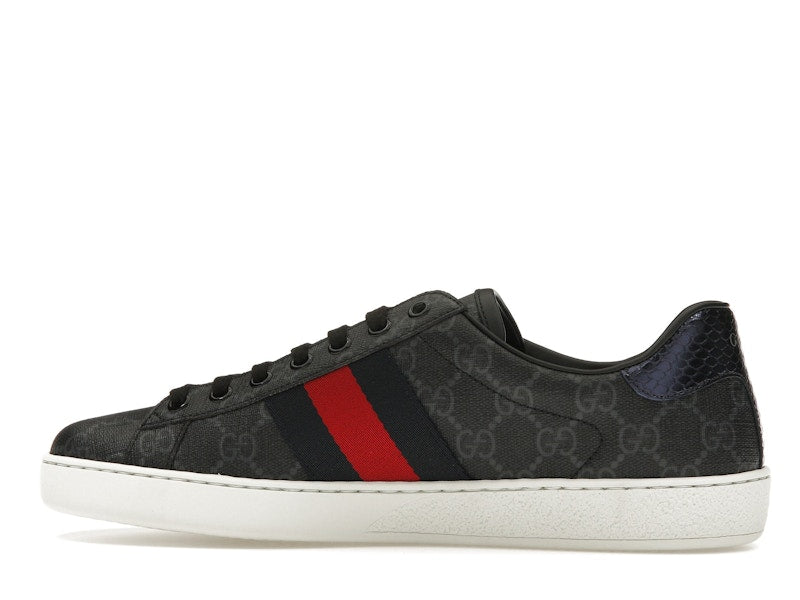 Gucci Ace GG Supreme Black - VOSneakers