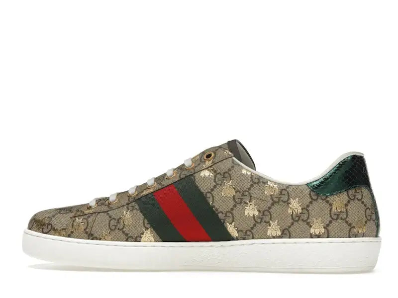 Gucci Ace Ebony Supreme Bees - VOSneakers