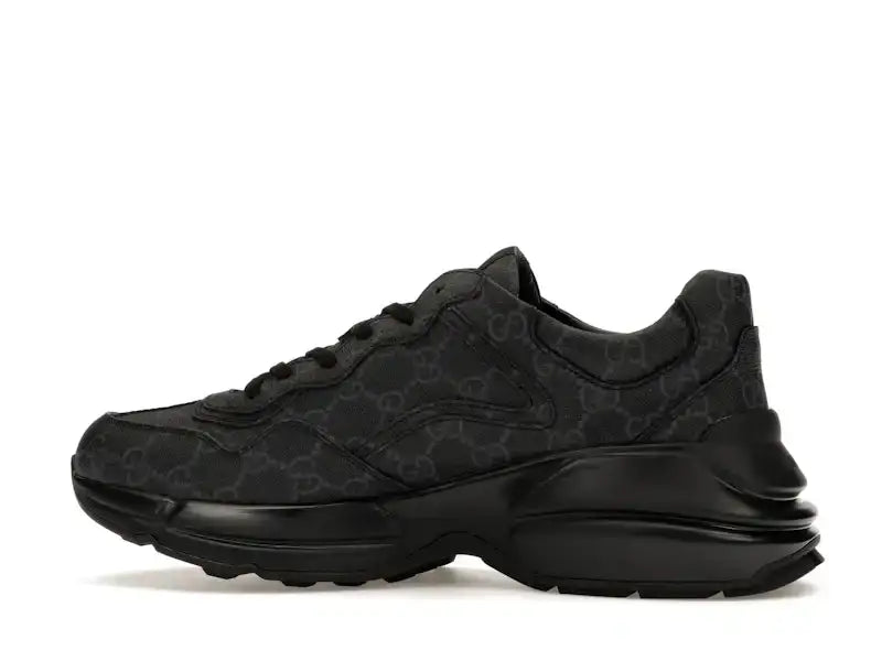 Gucci Rhyton Black GG Supreme Canvas - VOSneakers
