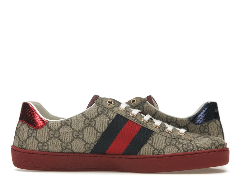 Gucci Ace GG Supreme Red - VOSneakers
