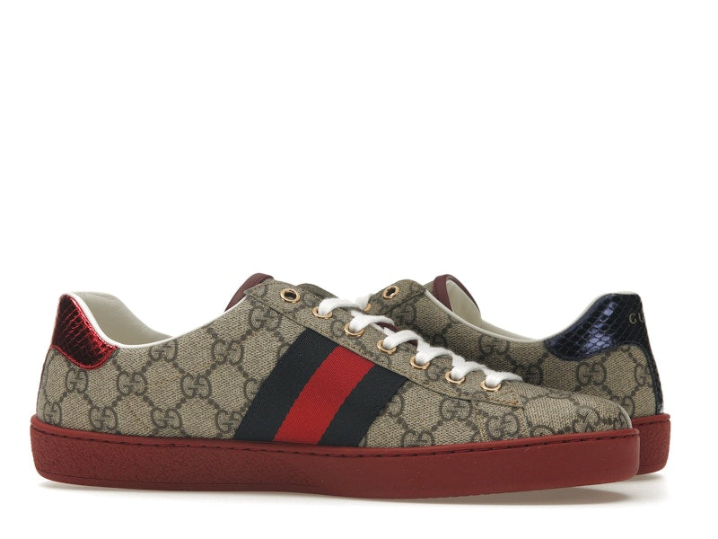 Gucci Ace GG Supreme Red - VOSneakers